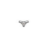 Vila blanes string ouvert - Noir